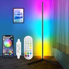 EIDISUNY Lampadaire LED RGB Dimmable avec Télécommande Lampadaire sur Pied D'angle Lampe D'intérieur Éclairage Décoratif Lampe Debout.