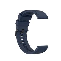 22MM bracelet de montre de rechange bleu nuit pour AMAZFIT GTR 47mm Pace Stratos AMAZFIT 2 StratoS Montre