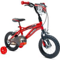 Vélo garçon Huffy Moto X - 3-5 ans - Vélo enfant 12 pouces - Rouge