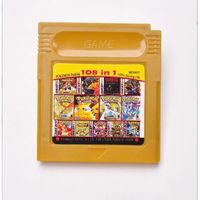 Carte de console de cartouche de compilation de jeux vidéo Collection 108 en 1 16 bits pour Nintendo GBC - langue anglaise 