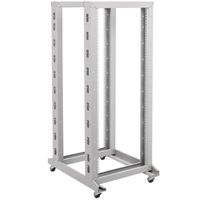 CableMarkt - Rack 29U armoire ouverte en acier blanc 19" 600 x 800 x 1400 mm