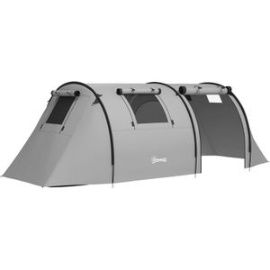 TENTE DE CAMPING Tente de camping Outsunny pour 3-4 personnes avec 