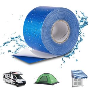 Ruban Réparation Tente 8cm X 5m - Étanche Transparent Camping