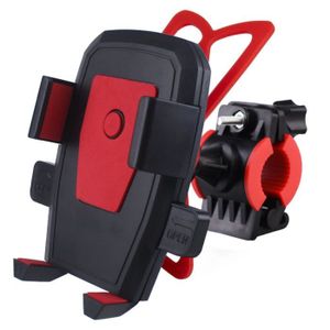 FIXATION - SUPPORT Noir rouge-Support de téléphone portable pour vélo