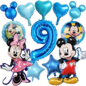 Vaisselle Ballons & Décorations Mickey Mouse Malicieux Anniversaire Fête Gamme 