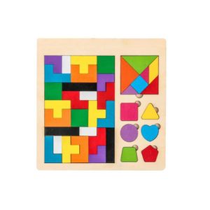 CASSE-TÊTE Puzzles en Bois pour Les Tout-Petits - Puzzle Tang