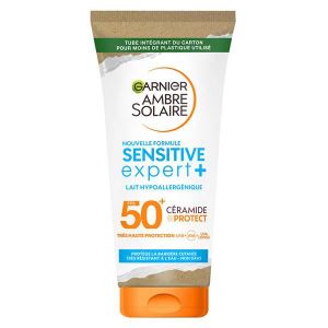 SOLAIRE CORPS VISAGE Garnier Ambre Solaire Sensitive Expert+ Lait SPF50