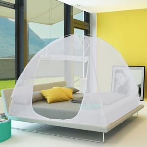 Kidsidol Moustiquaire de Lit Moustiquaire Tente Portable Pliant Maille Pop-up Tente de Lit pour Chambre Voyage Anti Moustique pour Bébés Enfants Rose En Plein Air