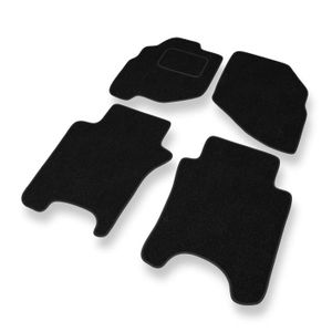 Honda Jazz 2008-2011 Noir Sur Mesure Ajusté Tapis De Voiture Gratuite Couleur Bordure