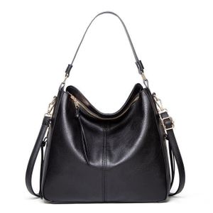 Sac à Main Femme En Cuir PU - Grand Cabas Fourre-Tout Bandoulière - 32x28x12 Cm - Léger, Polyvalent, Tendance