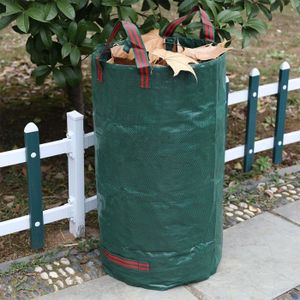 HOHT Pliable Plastique Recycler Garbage Sac Poubelle de d/échets de Cuisine Support Sac pour Jardin ext/érieur Camping 120L