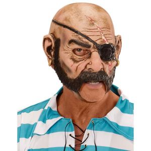 MASQUE - DÉCOR VISAGE Masque boucanier pirate adulte - 231266 (Taille Un