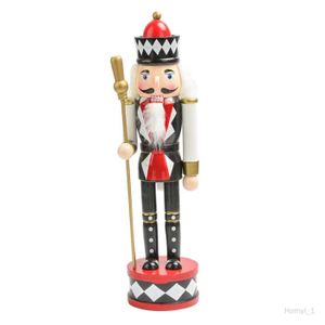 THÉÂTRE - MARIONNETTE Marionnette en bois COLAXI - Figurine de soldat de 30cm pour décoration de Noël et fêtes