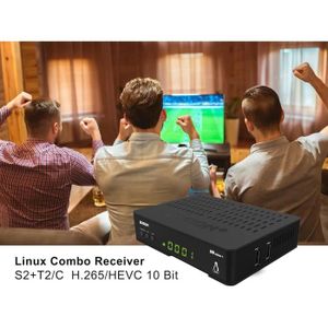 RÉCEPTEUR - DÉCODEUR   EDISION OS NINO+ DVB-S2+DVB-T2/C,E2 Linux Full HD 