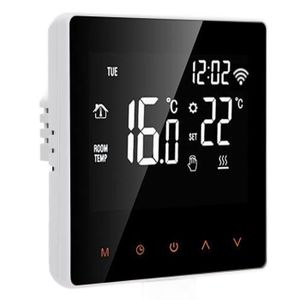 THERMOSTAT D'AMBIANCE Fdit Thermostat WIFI ME81H Smart WIFI LCD Thermostat Chauffage au sol de l'eau Chaudière murale Thermostat de chauffage au sol