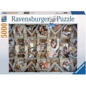 PUZZLE Puzzle Adulte 5000 p - Chapelle Sixtine - 17429 - 