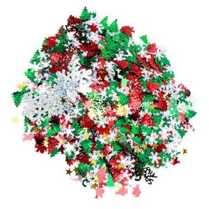 CONFETTIS Tbest Confettis de Noël en forme de flocons de nei