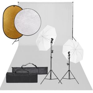 ShowMaven Kit d'éclairage Studio Photo, Kit Studio Photo avec 2 x 3 m
