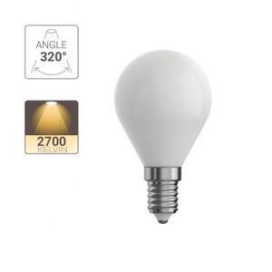 Lot de 3 Ampoules LED E14 Dépoli 4.5W Eq 40W