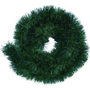 GUIRLANDE DE NOËL Guirlande de décoration artificielle 10m vert sapin,YSTP utilisable de manière flexible à l'intérieur et à l'extérieur, Vert