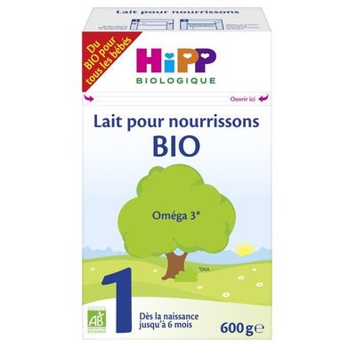 HIPP BIOLOGIQUE Combiotic Lait en poudre 1er âge - 900 g - De 0 à