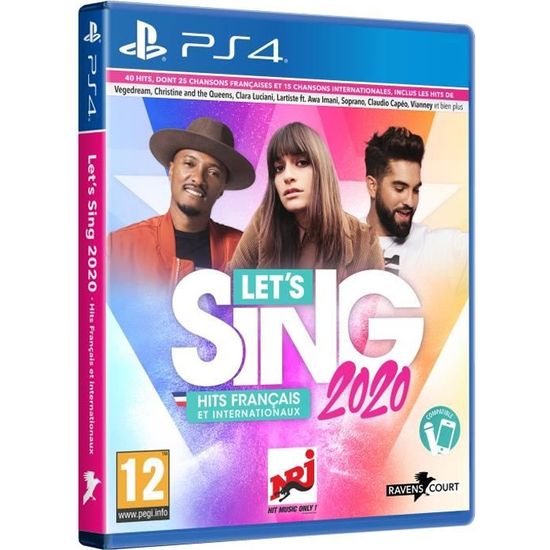 Jeu Let's Sing 2018 Hits Français Et Internationaux - PlayStation 4 (PS4) - Bon état, Boîtier Inclus