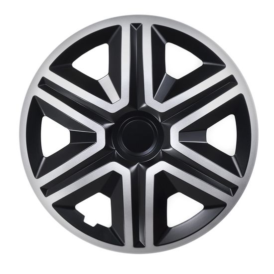 Enjoliveurs NRM Action Noir - Lot De 4 - 14 Pouces - ABS Incassable
