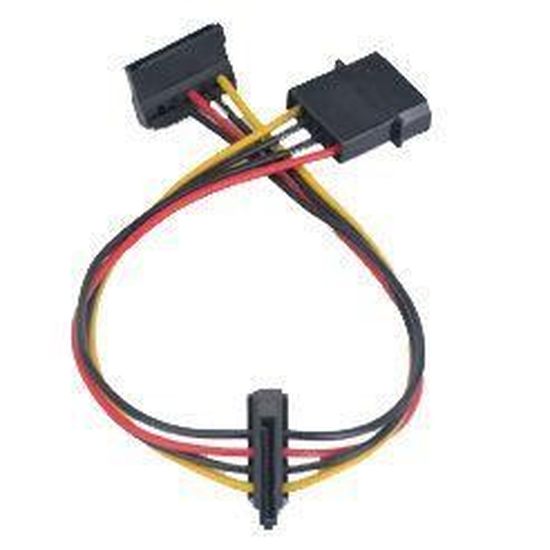 Akasa AK-CBPW20-15 – Adattatore Di Alimentazione Da Molex A PCIe 6+2 Pin (15 Cm)