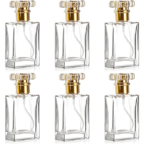 5 Flacons Vaporisateurs Vides De 30 Ml - En PET Transparent, Avec Bouchon Spray - Pour Eaux Florales, Toniques, Huiles Essentielles, Produits Cosmétiques Maison