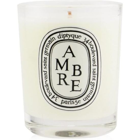 Scented Candle - Ambre (Amber) - 70G-2.4Oz[n6324] - Cdiscount Maison