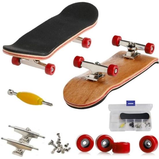 Lot De 5 Planches De Surf à Doigts - Mini Skateboard Finger, Jouets Anti-stress, Couleurs Assorties, 10 Cm