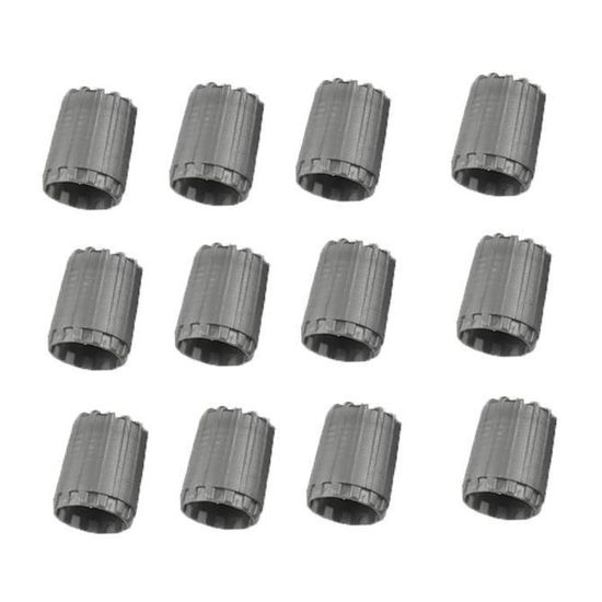 Lot De 6 Valves TPMS Pour Pneus Voiture - Tige Valve Caoutchouc/Cuivre | Compatible Capteurs Pression