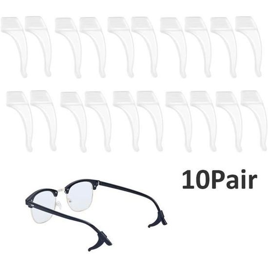 Accessoires Antidérapants Pour Lunettes Heveer - Crochets D'oreille Et Plaquettes De Nez