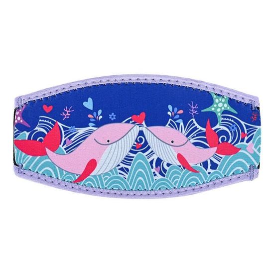 Sangle De Masque De Plongée Néoprène Double Couche – Confortable, Ajustable Et Protège Les Cheveux