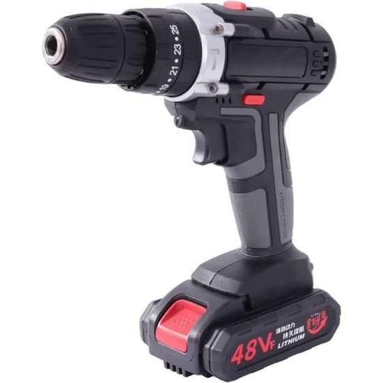 Perceuse-visseuse Sans Fil Xinng 21V - 2 Piles - 29 Accessoires - 25+1 Couple