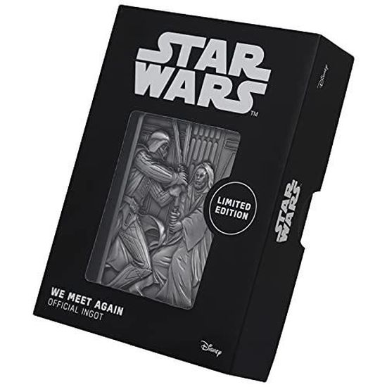 Star Wars Ingot Sammlerstück ‚We Meet Again‘ – Limitiert, Nummeriert, Mit Displaybox