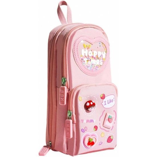 Trousse à Crayons Avec Imprimé Floral Ais Et Simple, Sac De Rangement