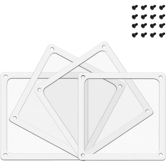 Filtre Anti-Poussière PC BRIEFCEC 140mm Magnétique - Grille Ventilation Nylon 80 Mesh - Lot De 2