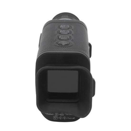 Jumelles De Vision Nocturne 4K Couleur - Portée 600m, Zoom 8x, écran 3.3", Batterie 5000mAh, Idéal Chasse Et Camping