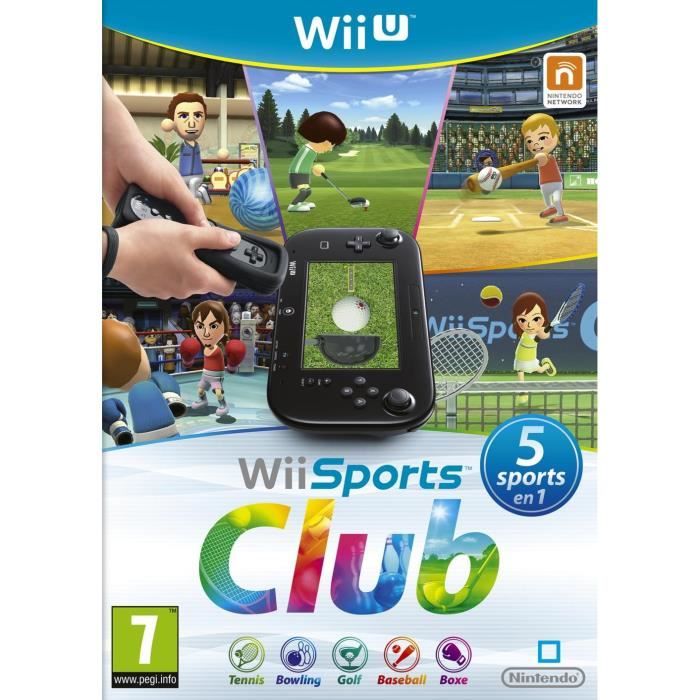 Wii Sports Club Jeu Wii U