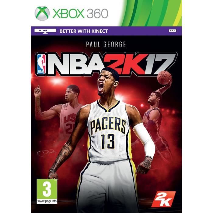 NBA 2K17 Jeu Xbox 360 - vue 2