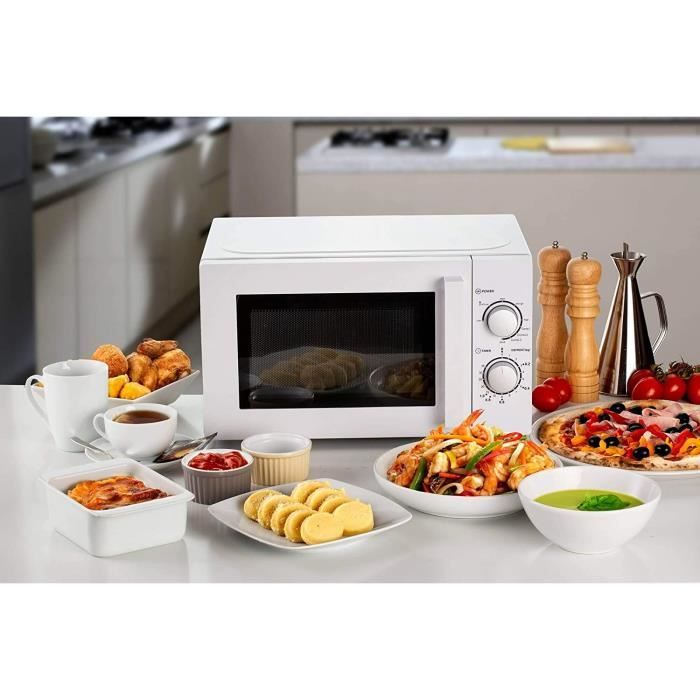 four à micro ondes de 20L 700W blanc