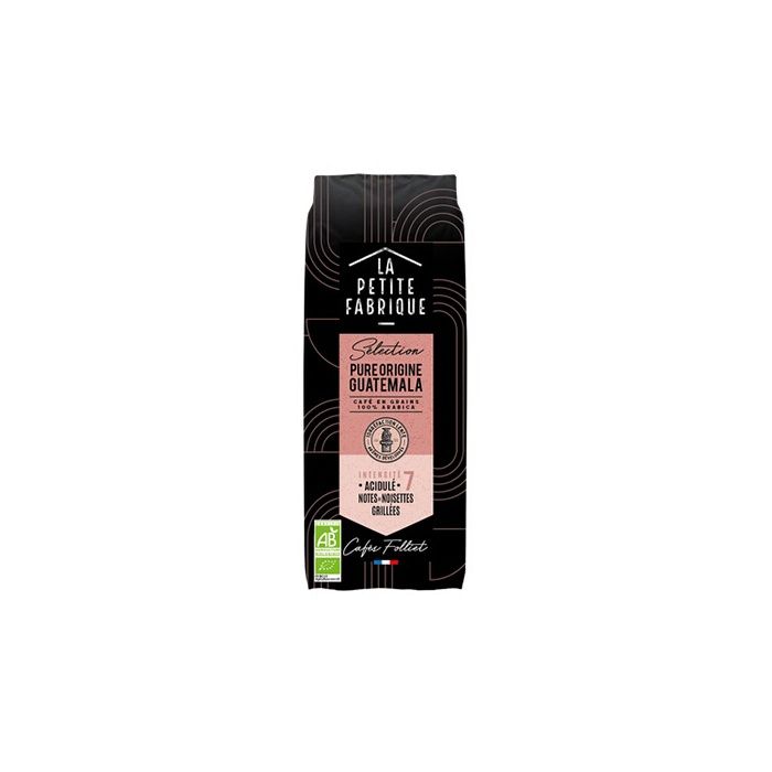 Café Bio en grains La petite fabrique Sélection Guatemala 250g Intensité 7 - La petite fabrique