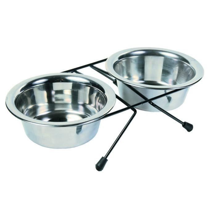 TRIXIE Set écuelles Eat on Feet pour chien