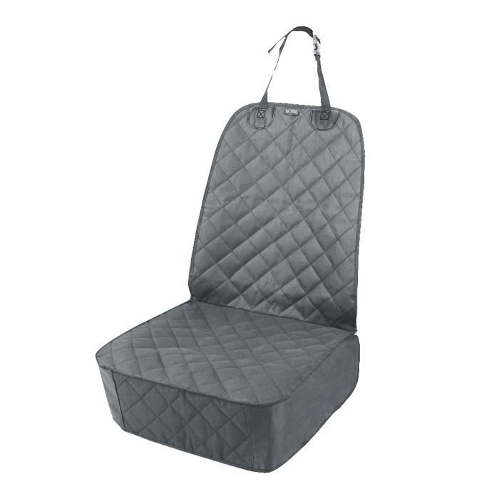 Sac de transport,Imperméable à l'eau avant housse de siège de voiture voyage chien siège de voiture couvre - Type Grey-106x50cm
