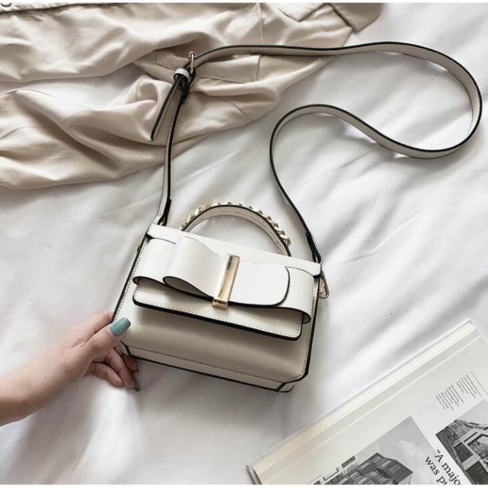 Marque de luxe sac carré 2019 De Mode Nouvelle qualité supérieure En Cuir PU Femmes de sac à main haute couture Arc sac *BU19181