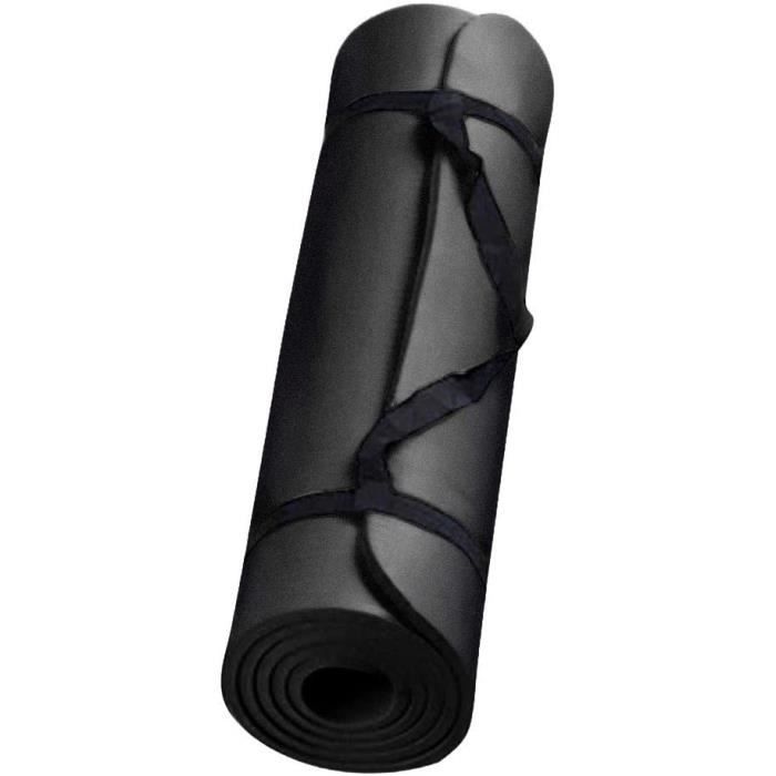 TAPIS DE YOGA LUBITY, Yoga Mat Tapis Yoga Epais Gymnastique Tapis De Sol Gym Pilates AntidéRapant Ecologique 183x60x0.4CM202