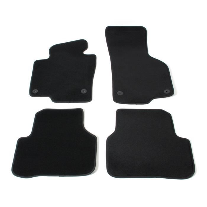 Tapis velours VW Passat B6 2005-2010 - set de 4 (2 avant et 2 arrière)