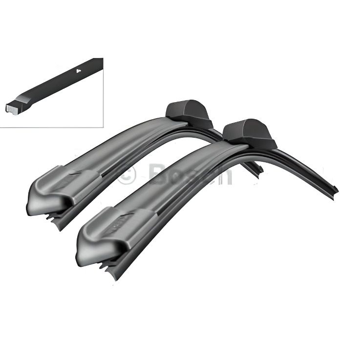 BOSCH - Jeu de Balais d'essuie-glace pour RENAULT MEGANE 4 à partir de 12/2015