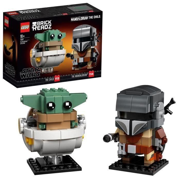 SHOT CASE - LEGO BrickHeadz™ Star Wars™ 75317 - Le Mandalorien et l'Enfant